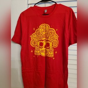 NEW Day of the dead/ Dia de los Muertos Diosa T shirt